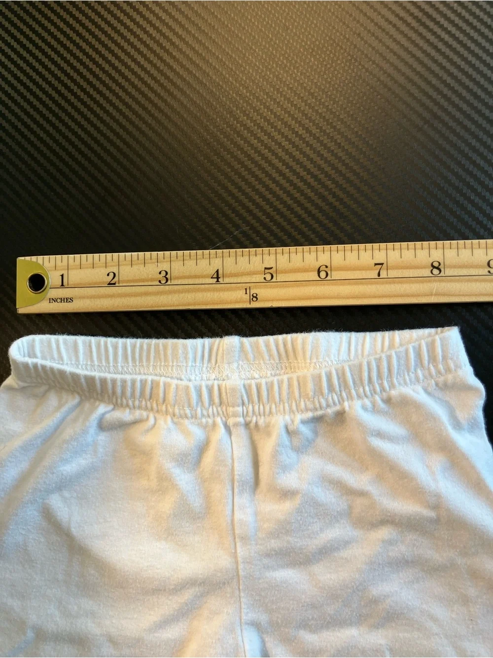 jumping beans White Toddler Shorts with Green Bean Logo